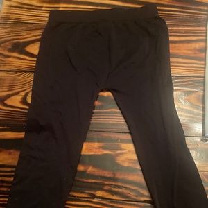 Black leggings M girls